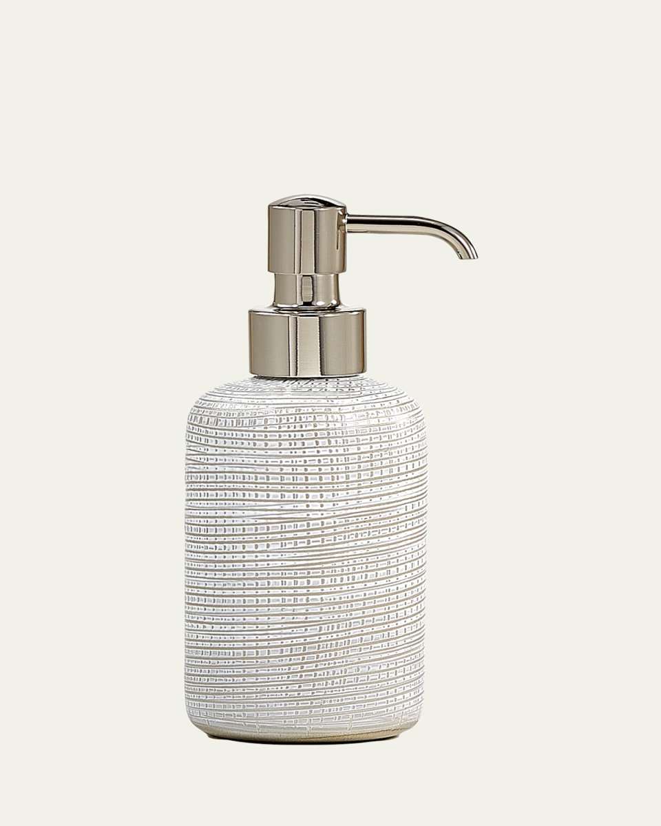 Woven Platinum Pump Dispenser